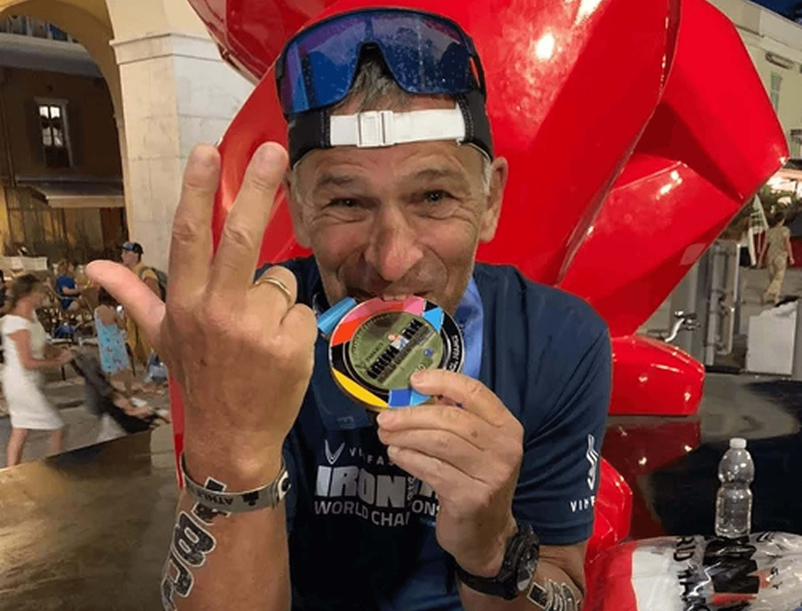 Zielfoto Ironman WM Nizza