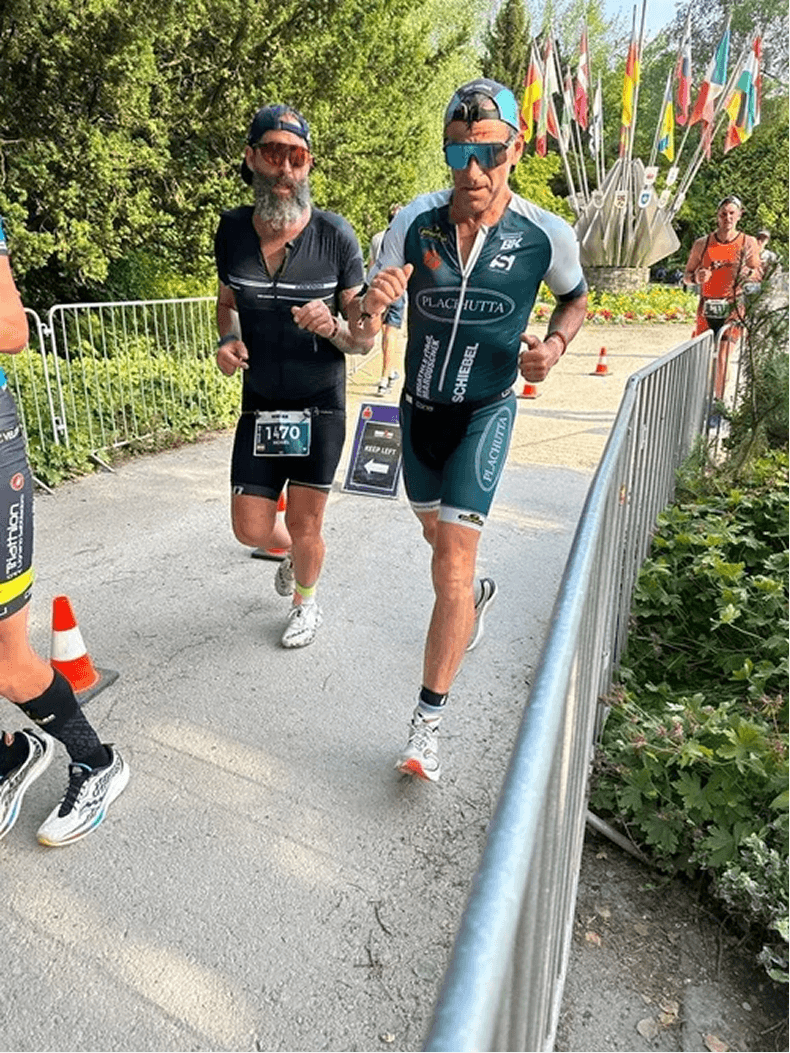 Paul beim Marathon Klagenfurt