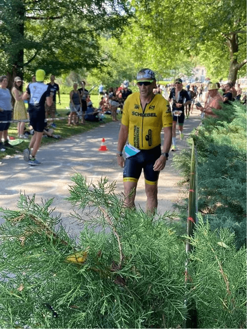 Paul mit Melly nach dem Rennen