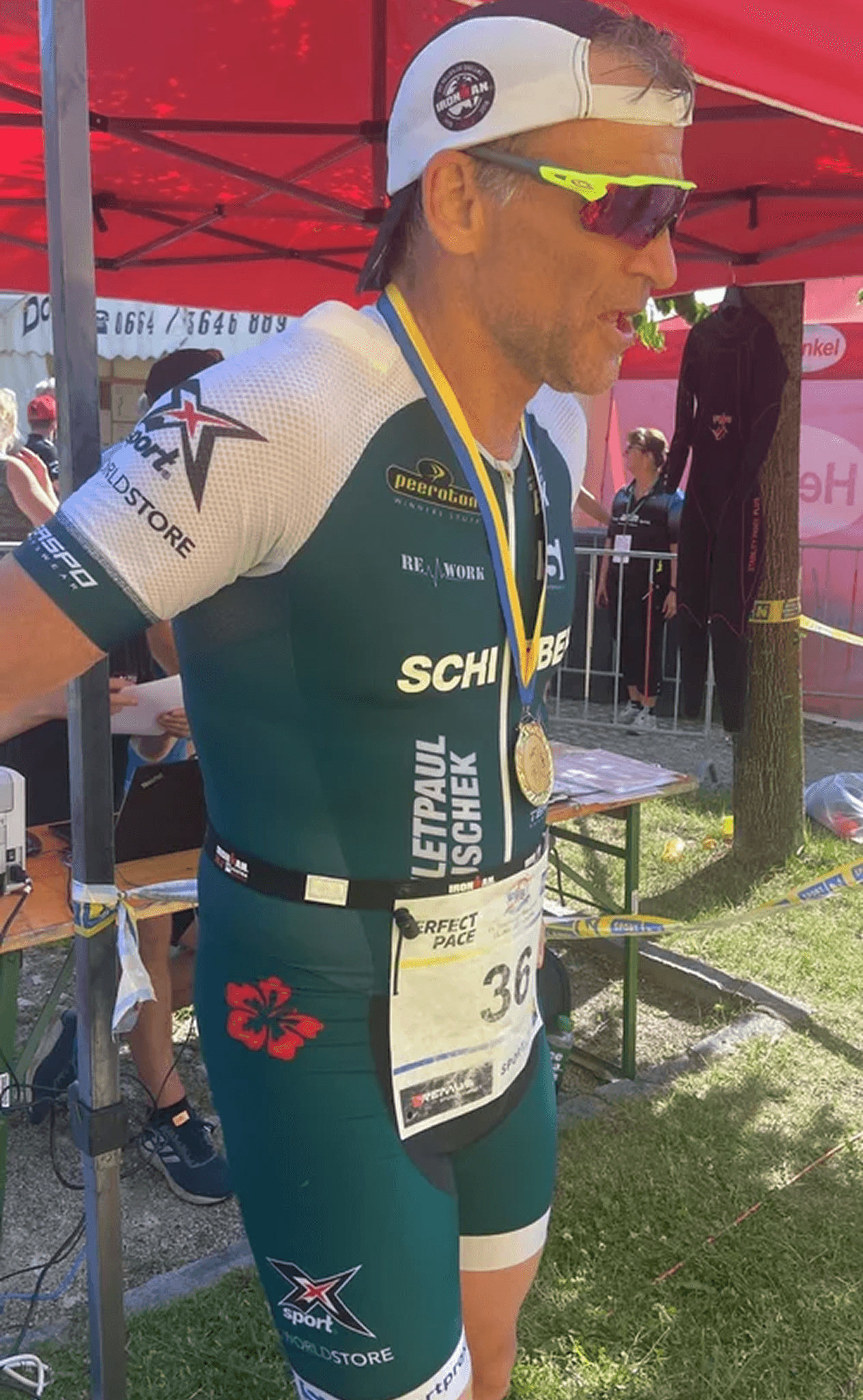 Franz Eichinger Dritter seiner AK