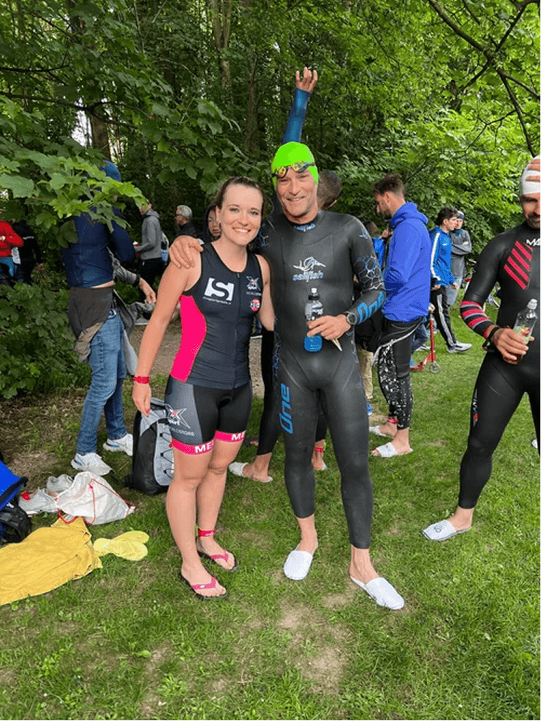 Paul auf der Wachau Radstrecke