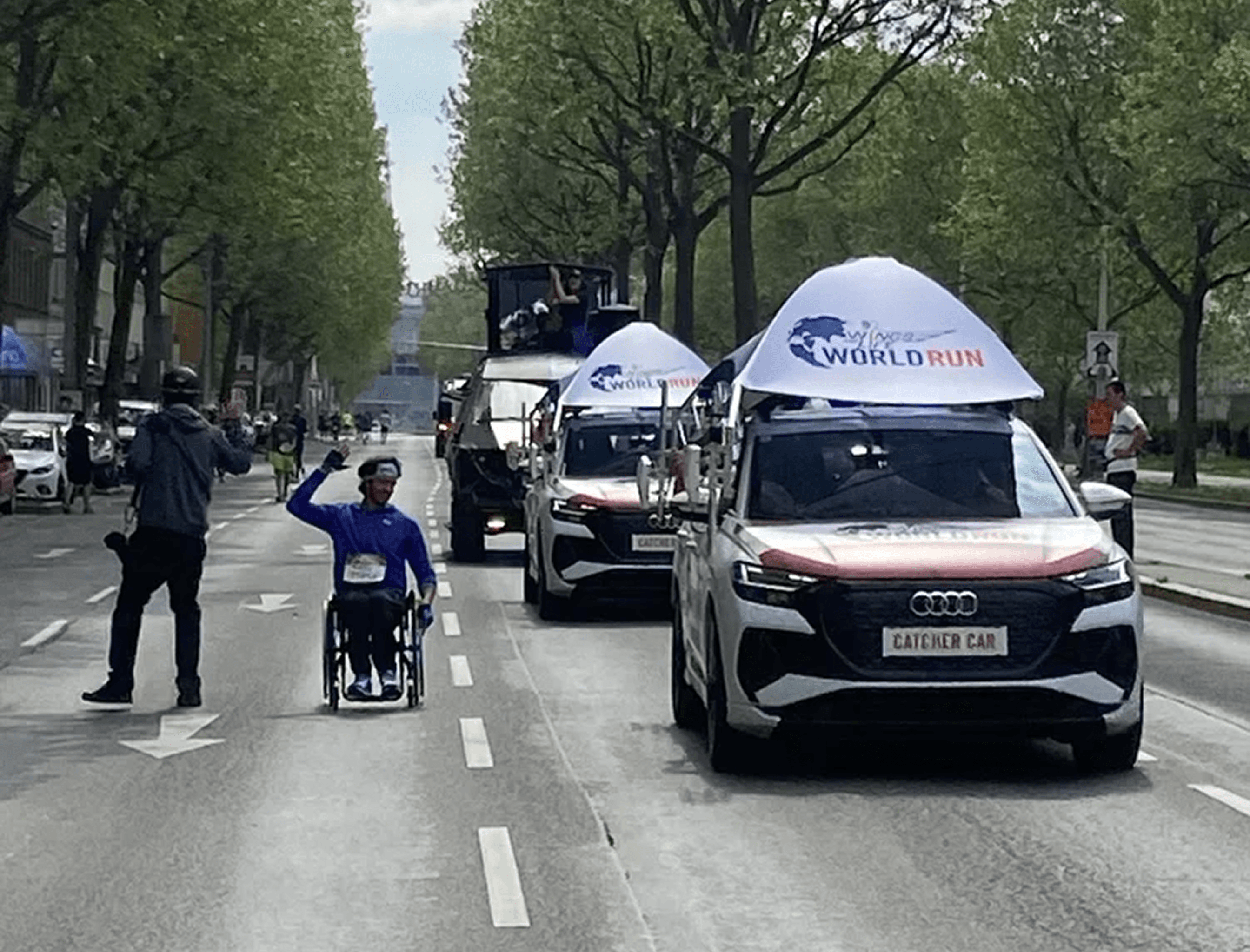 Paul beim Lauftraining