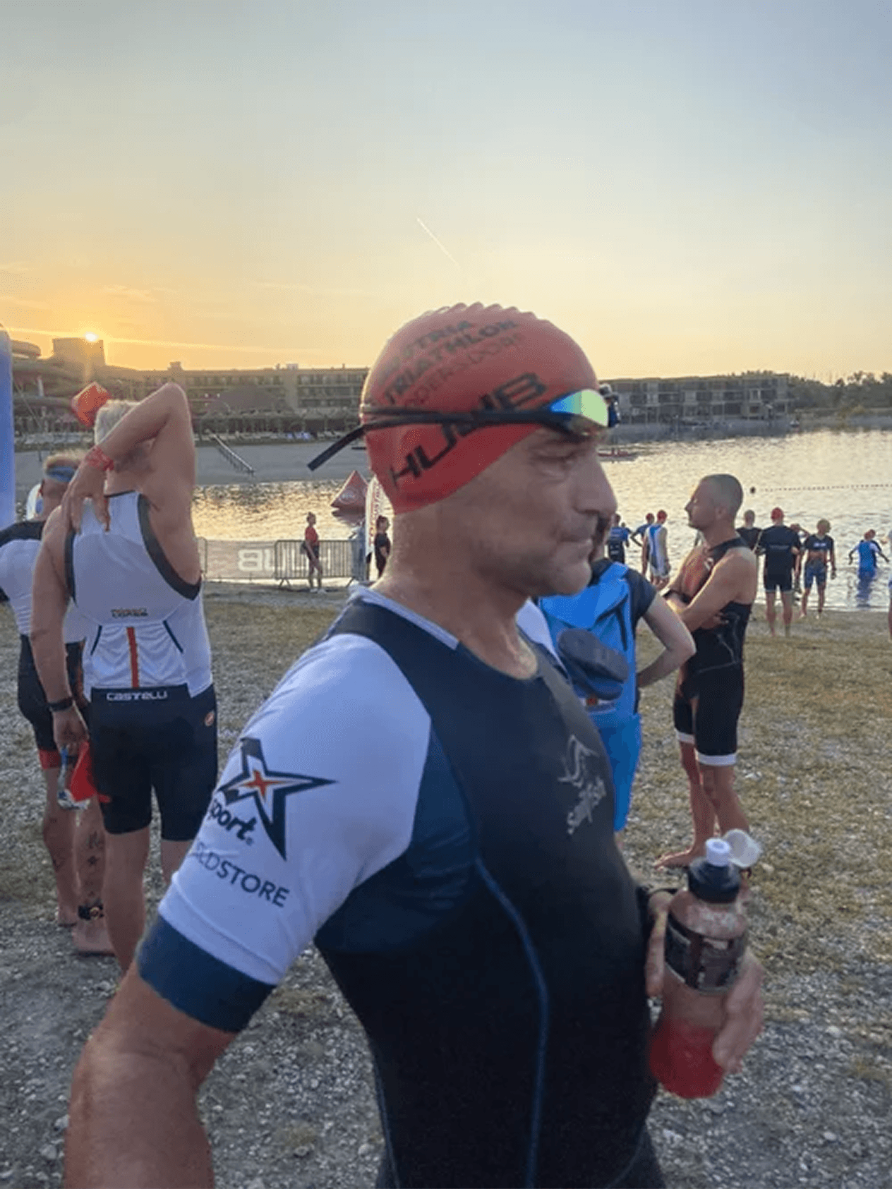 Laufen in der Hitze von Podersdorf