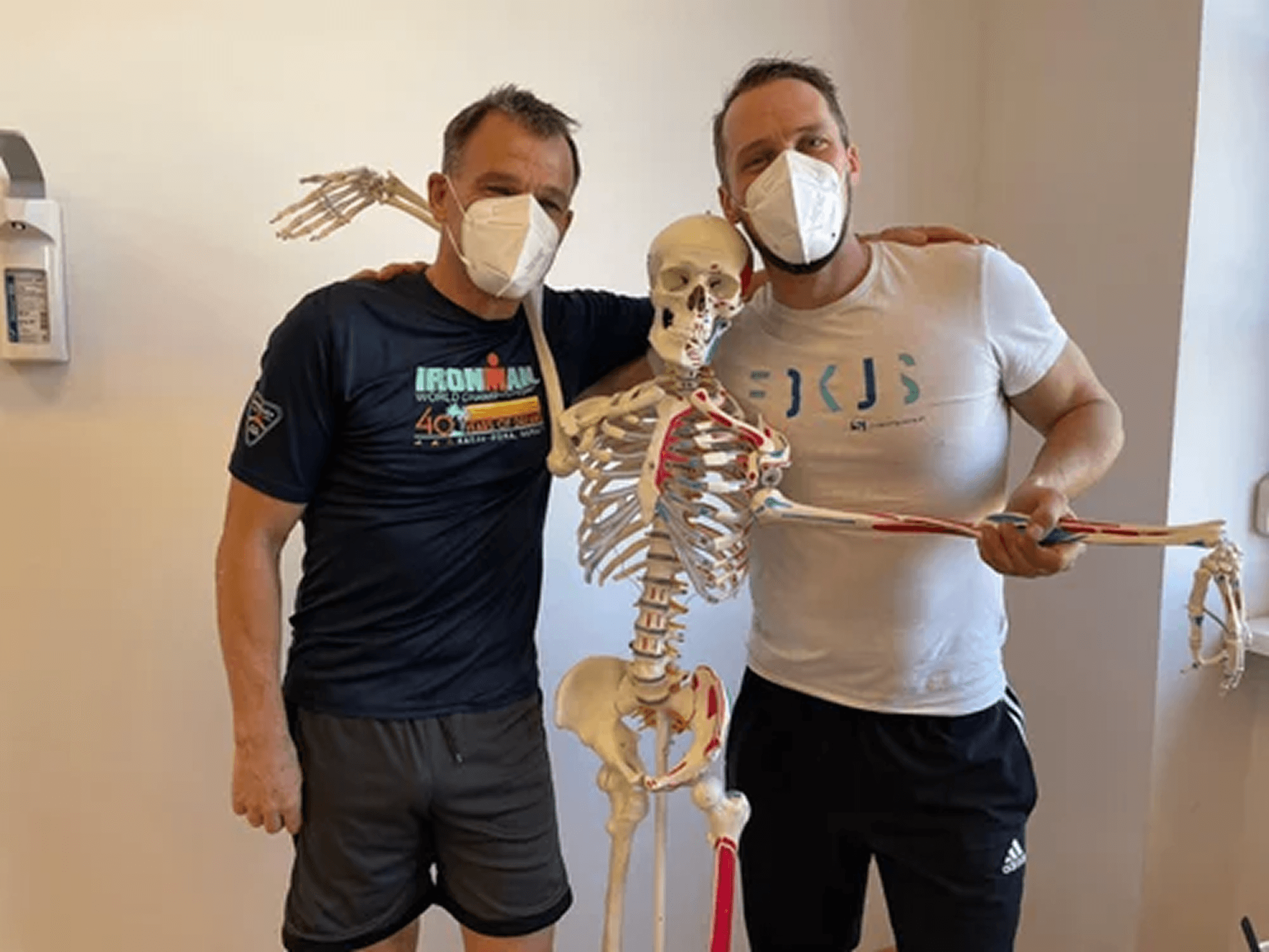 Paul Marouschek mit Sponsor